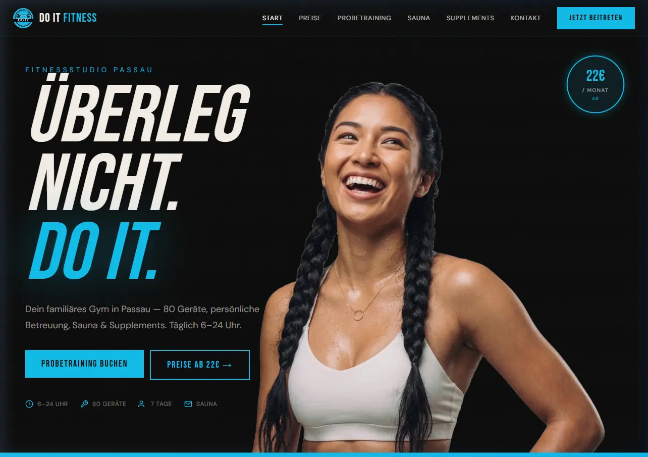DoItFitness Website